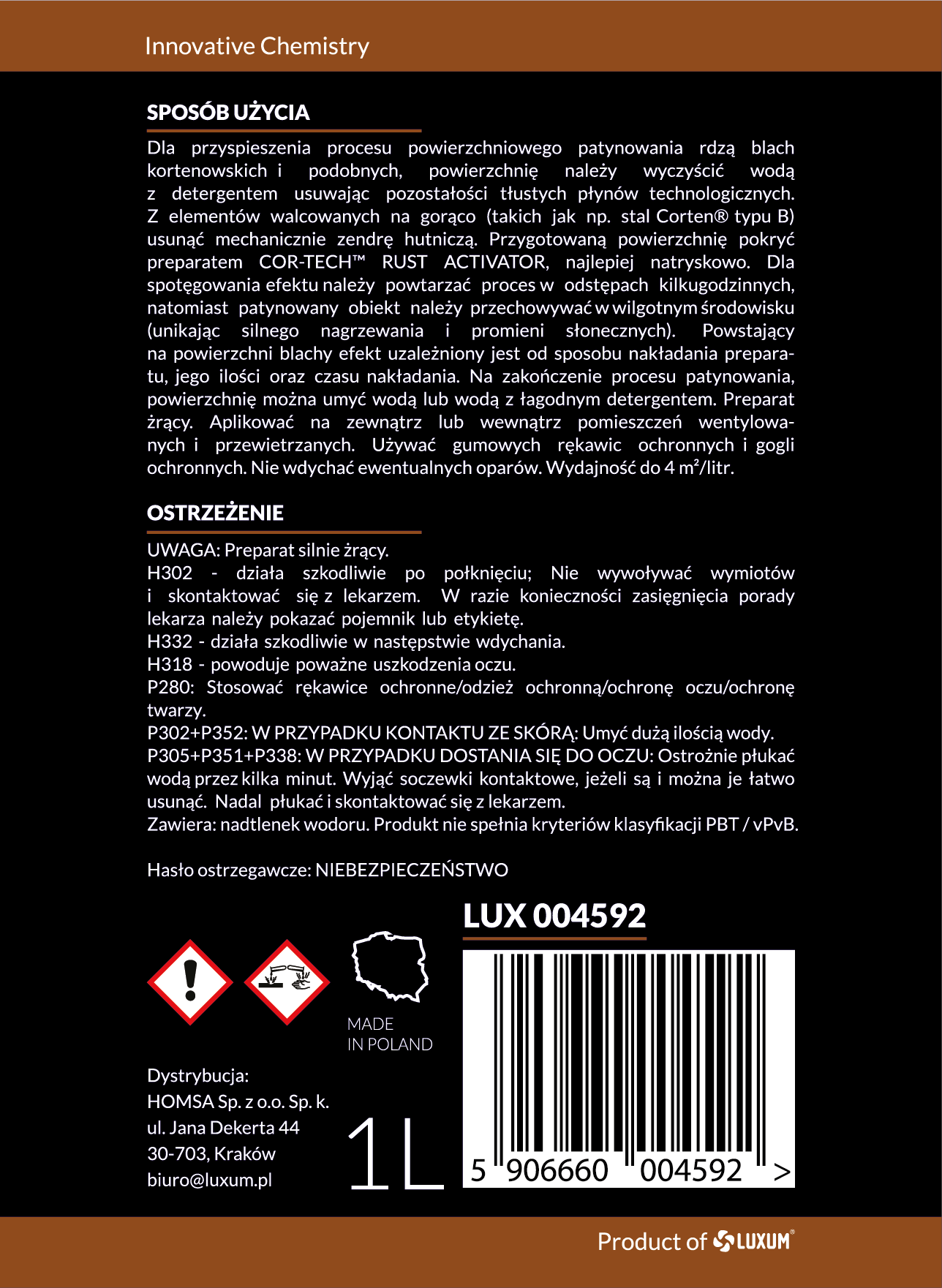 ETYKIETA Cor-tech Rust activator-2