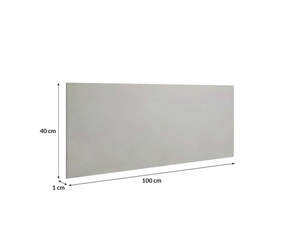 GŁADKA-100x40x1-szary jasny cementow płyta betonowa