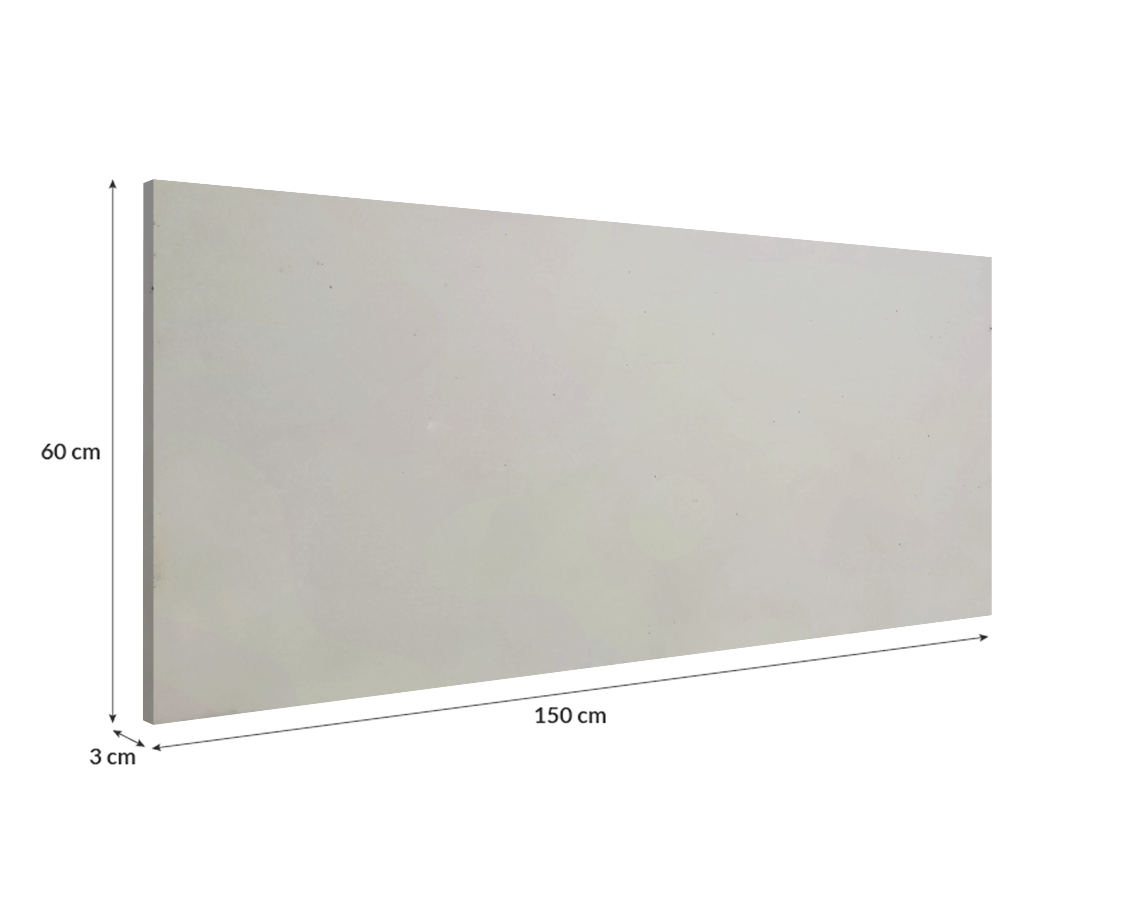 gŁadka-150x60x3-szary jasny cementowy Beton architektoniczny