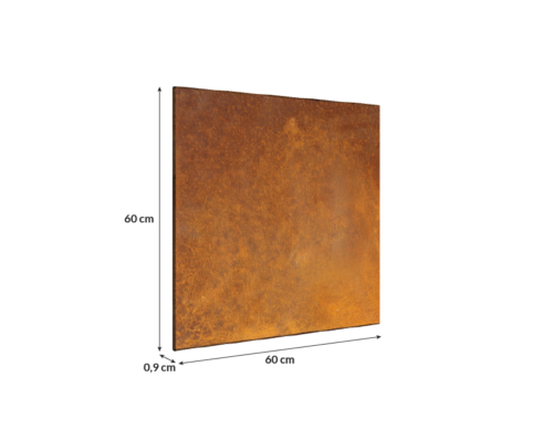 Blacha corten 60 na 60
