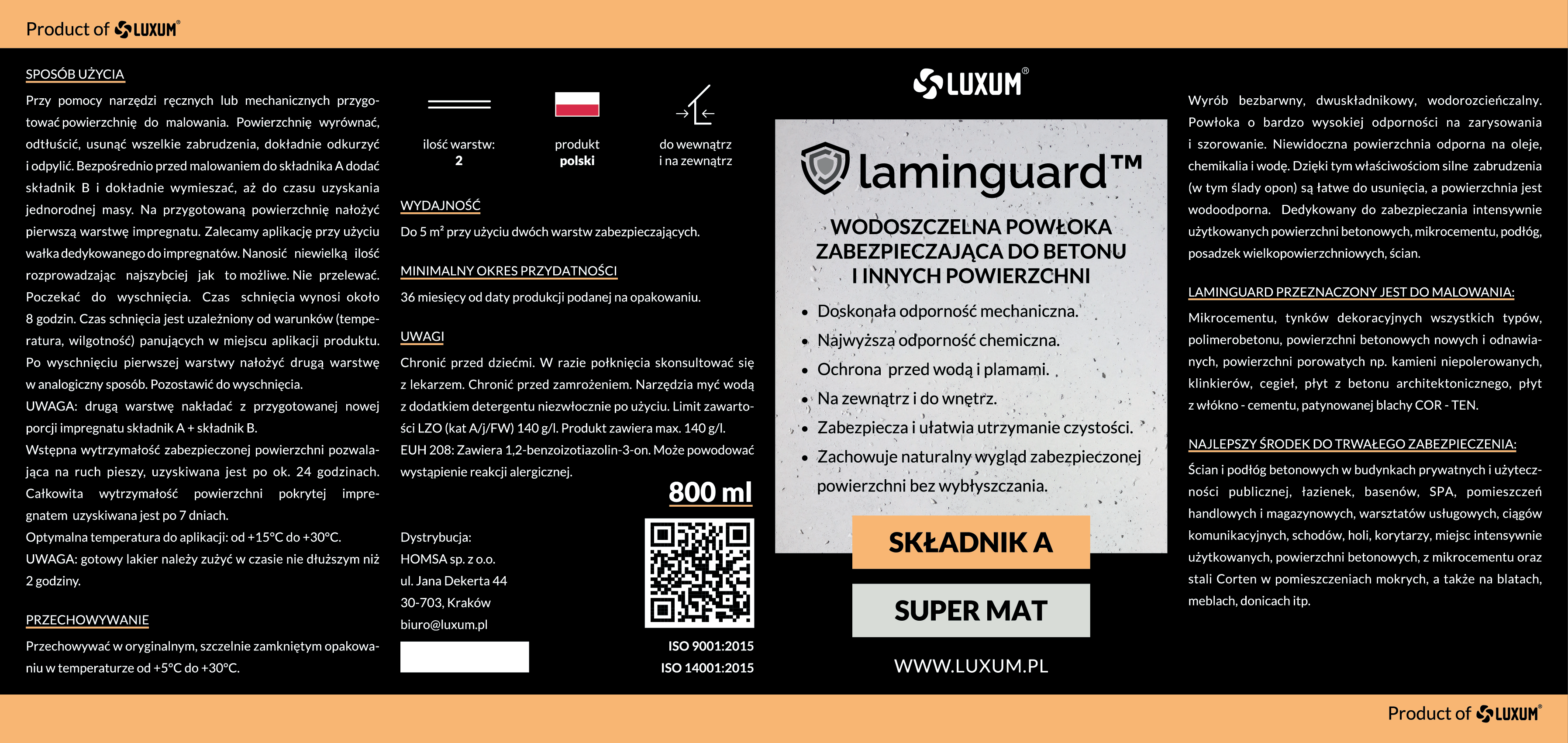 etykieta laminguard A