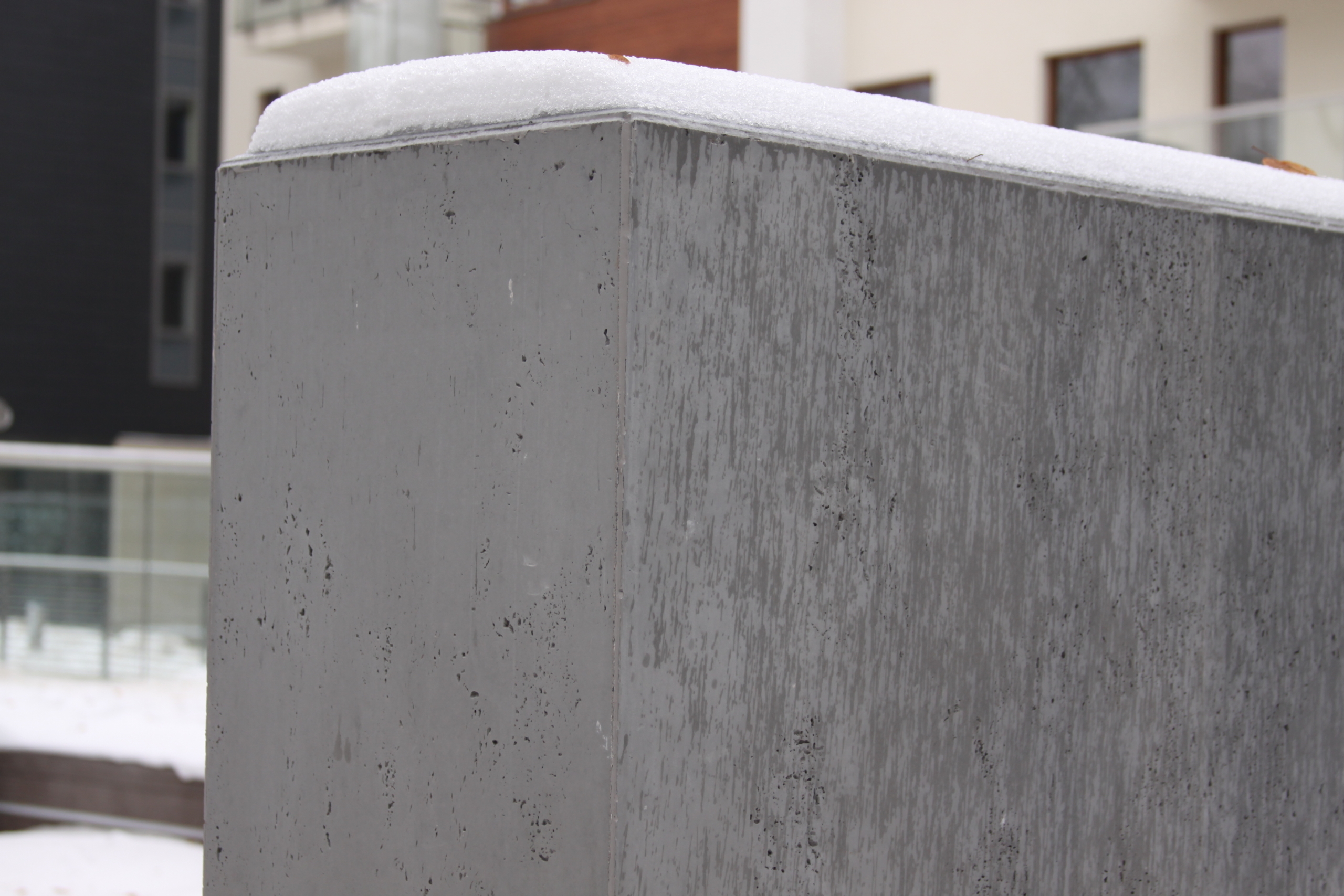 Beton na tarasie