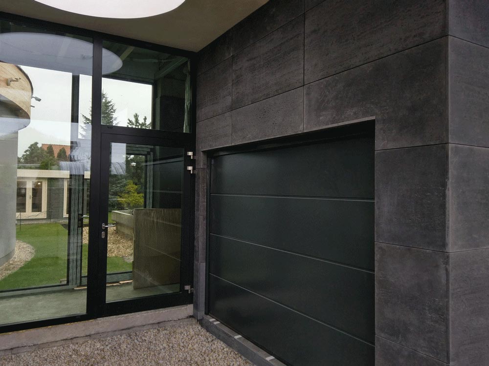 Ciemny beton architektoniczny