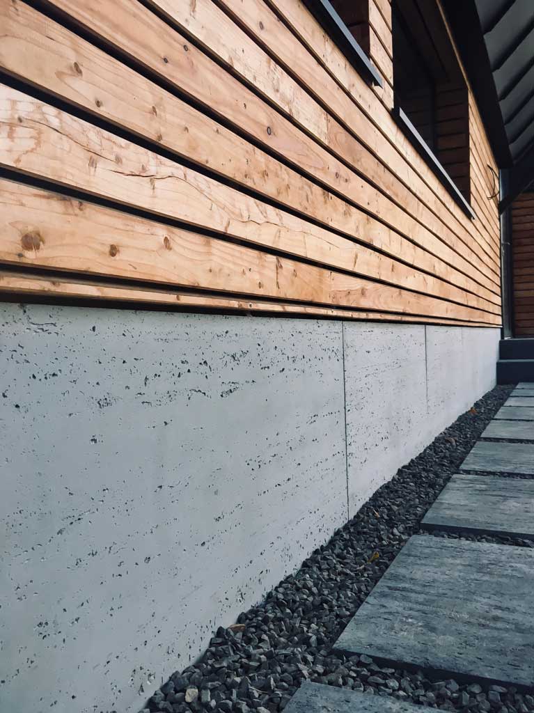 Beton architektoniczny na zewnątrz